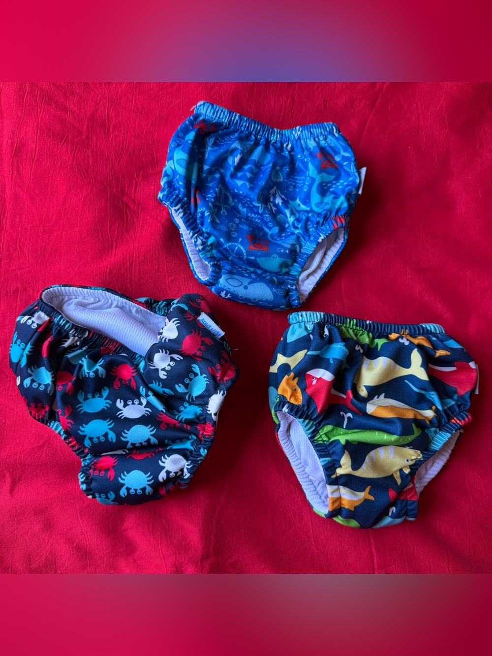 Kids Swim Diaper / Training Pants - Ocean Animal Print